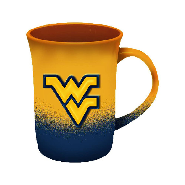 West Virginia Mountaineers 15oz Sculpted Mug