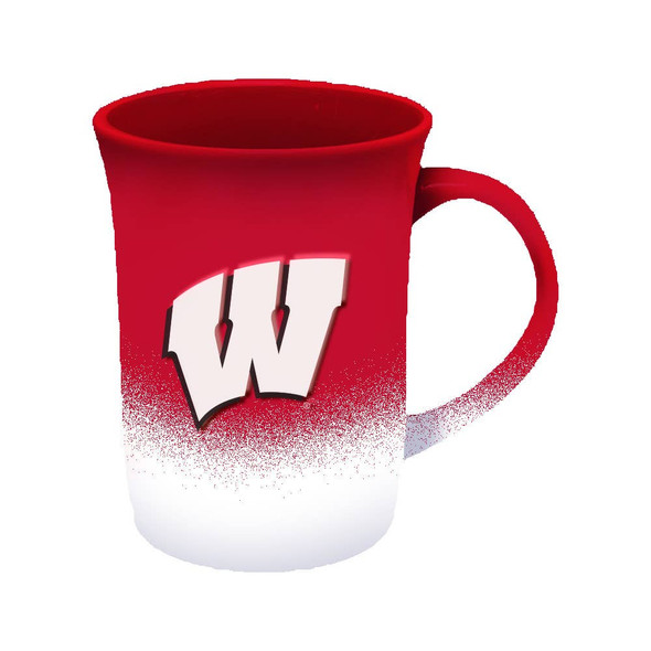 Wisconsin Badgers 15oz Sculpted Mug