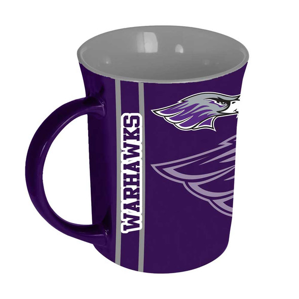 UW-Whitewater Warhawks 15oz Reflective Mug