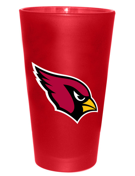 Arizona Cardinals 16oz Color Frosted Pint Color Logo