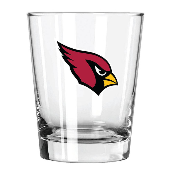 Arizona Cardinals 15oz Old Fashioned w/Color Logo