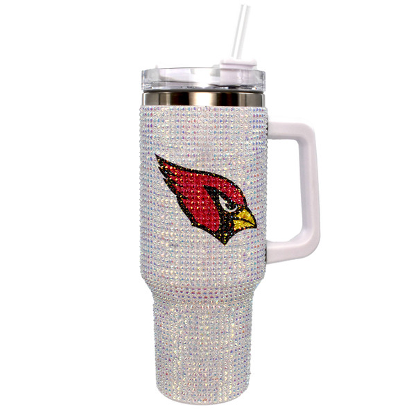 Arizona Cardinals 40oz Bling Tumbler