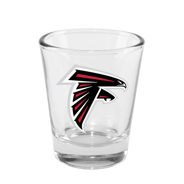 Atlanta Falcons 2oz Clear Collector Glass