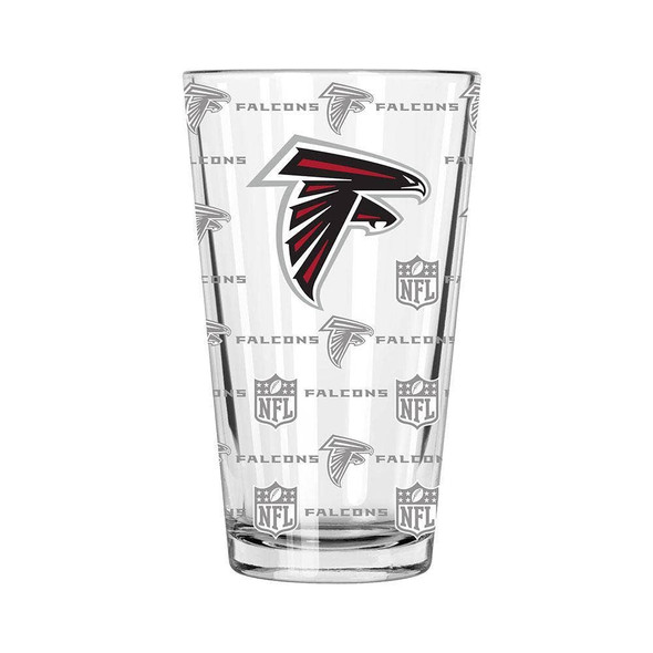 Atlanta Falcons Sandblasted Pint