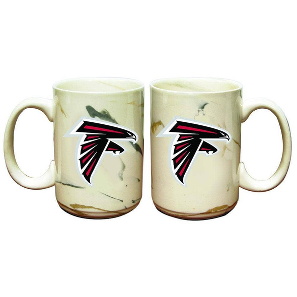 Atlanta Falcons Marble Ceramic Mug