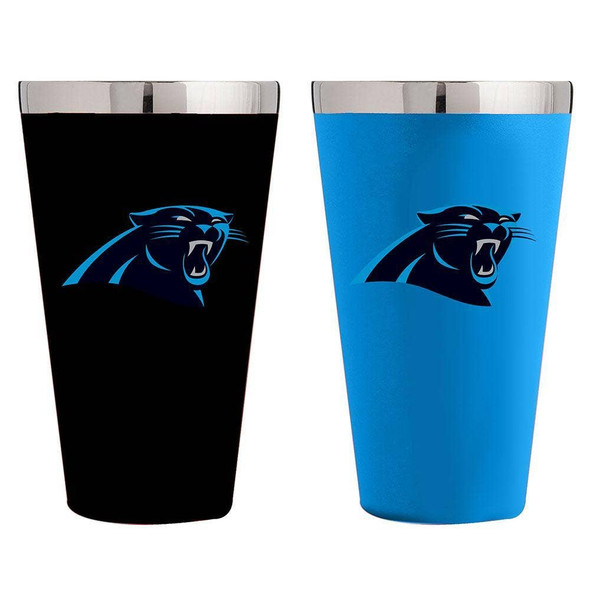 Carolina Panthers 2pk Stainless Steel Tumblers