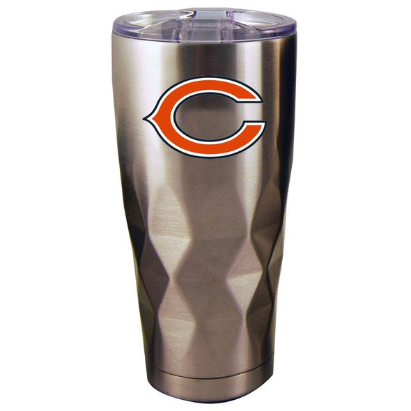 Chicago Bears 22oz Stainless Steel Diamond Tumbler