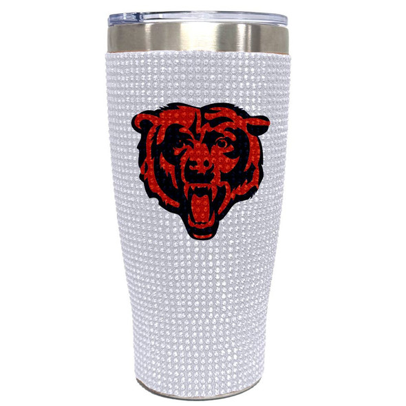 Chicago Bears 20oz Bling Tumbler