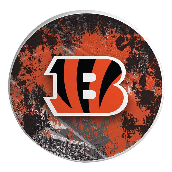Cincinnati Bengals Grunge Coaster