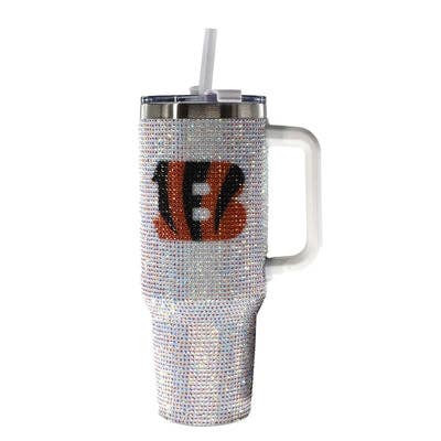 Cincinnati Bengals 40oz Bling Tumbler