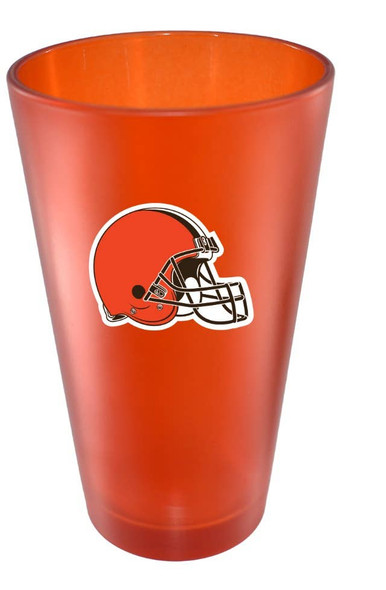 Cleveland Browns 16oz Team Color Frosted Pint