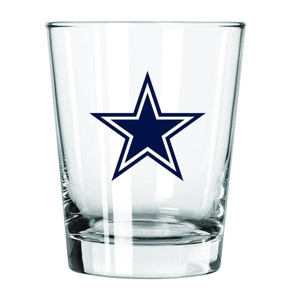 Dallas Cowboys 15oz Old Fashioned w/Color Logo