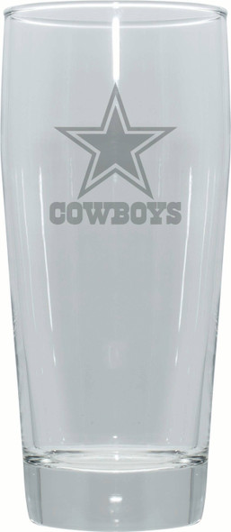 Dallas Cowboys 16oz Pub Pilsner w/Etched Logo