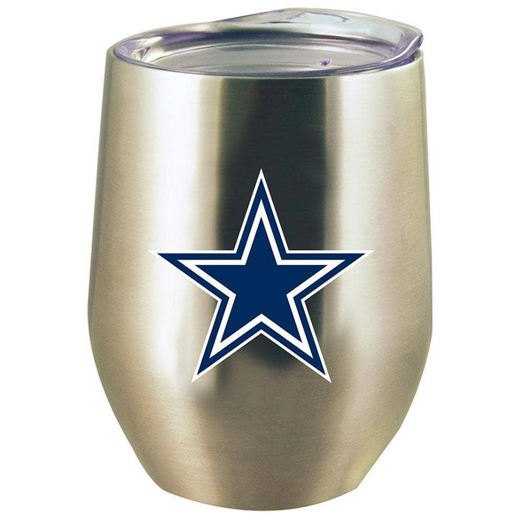 Dallas Cowboys 12oz Stainless Stemless Tumbler
