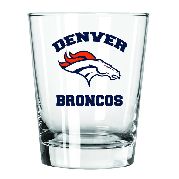 Denver Broncos 15oz Old Fashioned w/Arches Logo