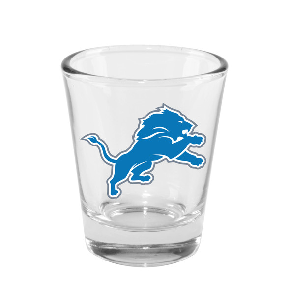 Detroit Lions 2oz Clear Collector Glass