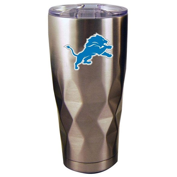Detroit Lions 22oz Stainless Steel Diamond Tumbler
