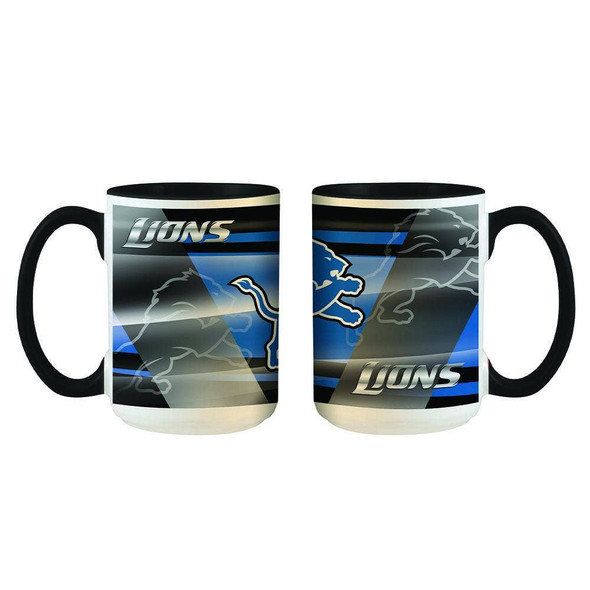 Detroit Lions 15oz Inner Color Shadow Mug