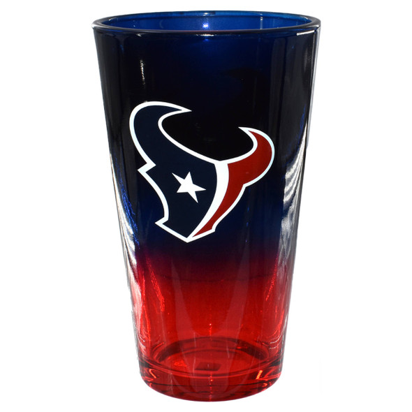 Houston Texans 16oz Ombre Pint Glass
