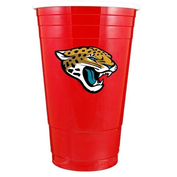 Jacksonville Jaguars Red Plastic Cup