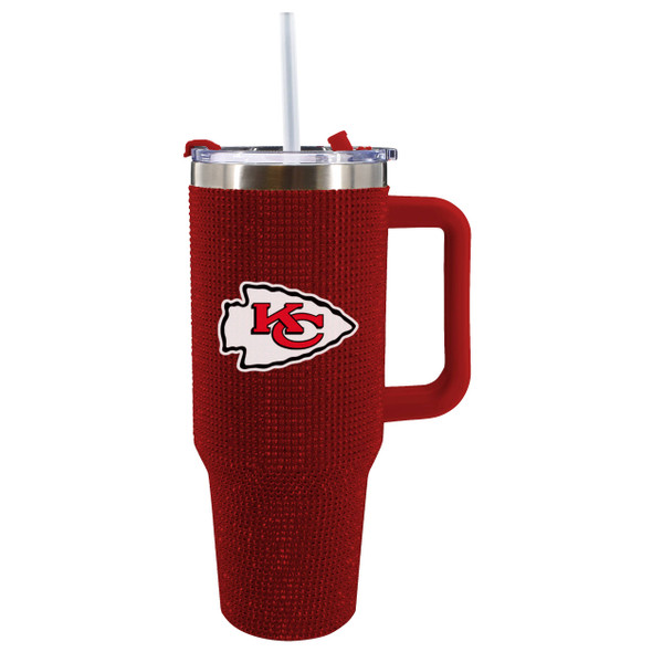 Kansas City Chiefs 40oz Bling Tumbler
