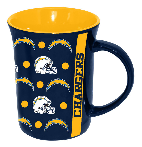 Los Angeles Chargers 15oz Line Up Mug 2-pack