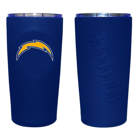 Los Angeles Chargers 20oz Tumbler w/Silicone Wrap