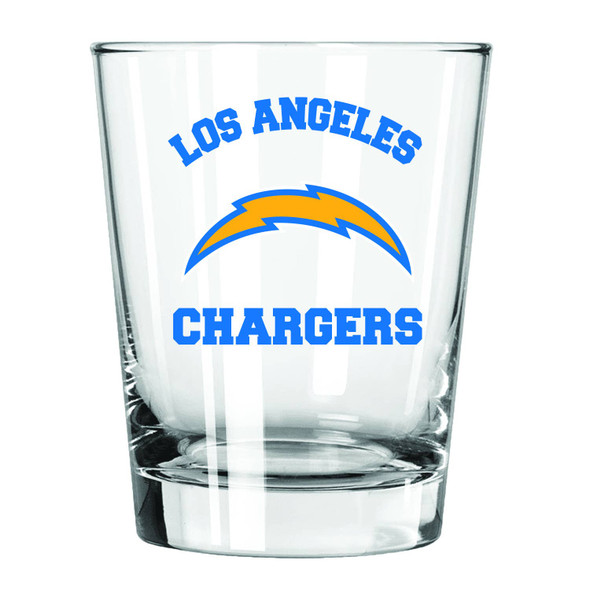 Los Angeles Chargers 15oz Old Fashioned w/Arches Logo