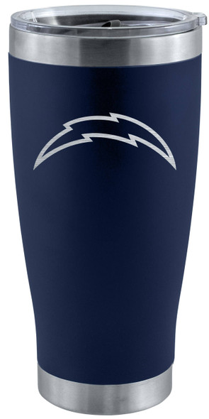 Los Angeles Chargers 20oz Navy Tumbler w/Etched Logo