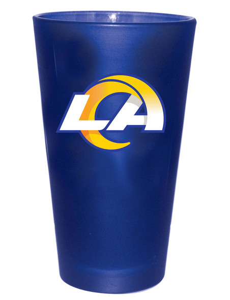 Los Angeles Rams 16oz Color Frosted Pint Color Logo