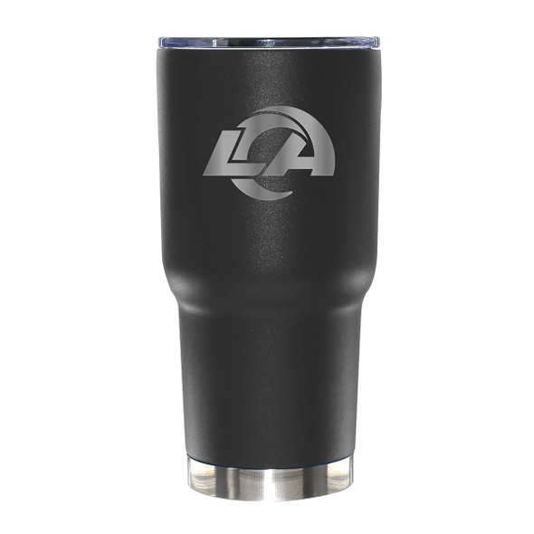 Los Angeles Rams 30oz Black Etched Tumbler
