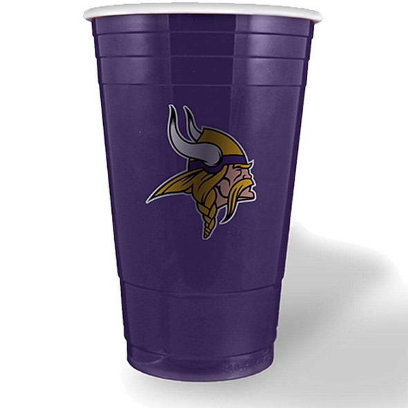 Minnesota Vikings Purple Plastic Cup