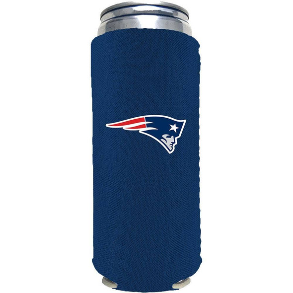 New England Patriots 12oz Slim Can Insulator