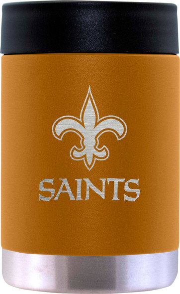 New Orleans Saints 12oz Canyon Can Holder Etched Logo