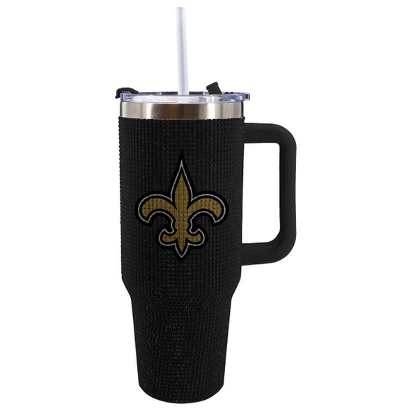 New Orleans Saints 40oz Bling Tumbler