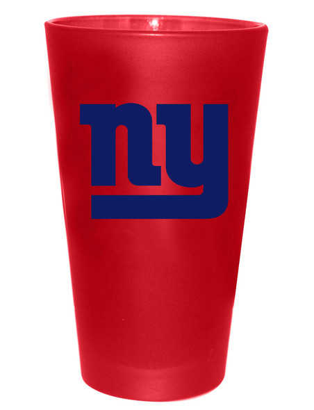 New York Giants 16oz Color Frosted Pint Color Logo