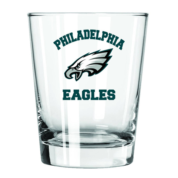 Philadelphia Eagles 15oz Old Fashioned w/Arches Logo