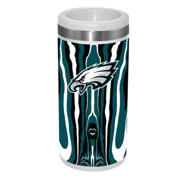 Philadelphia Eagles 12oz Tie Dye Slim Can Insulator