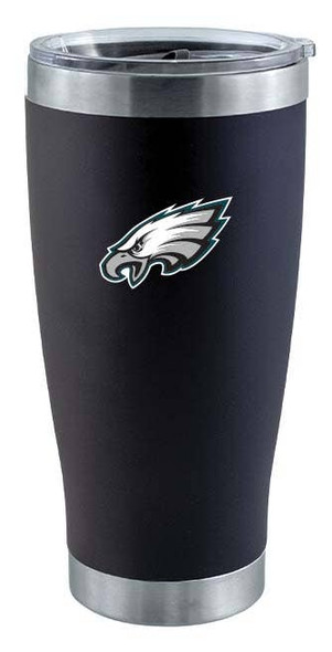 Philadelphia Eagles 20oz Black Tumbler w/Color Logo
