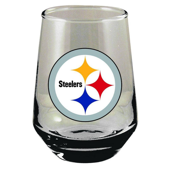 Pittsburgh Steelers Highlight Bottom Stemless Tumbler