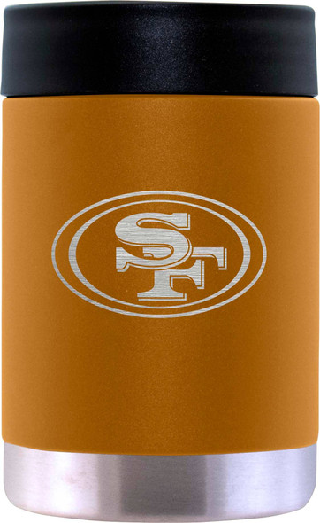 San Francisco 49ers 12oz Canyon Can Holder Etched Logo