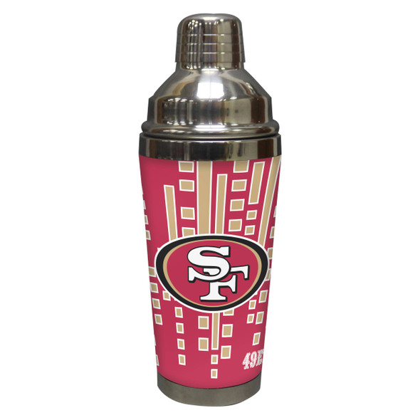San Francisco 49ers Stainless Steel Cocktail Shaker