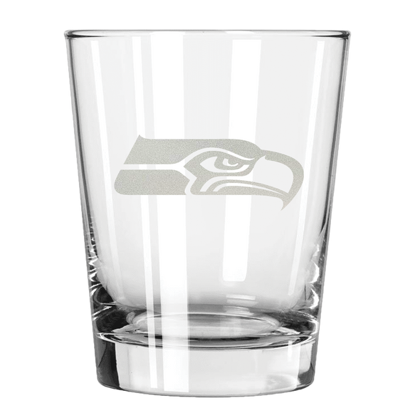 Seattle Seahawks 15oz Old Fashioned w/Etched Logo