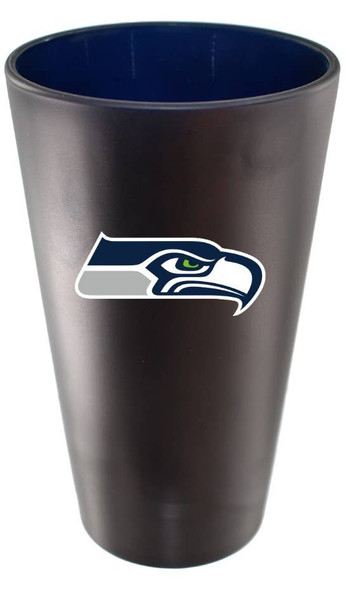 Seattle Seahawks 16oz Team Color Frosted Pint