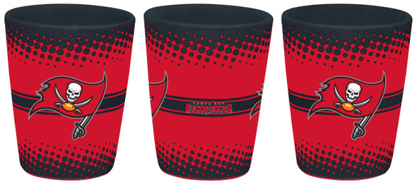 Tampa Bay Buccaneers 2oz Full Wrap Collector Glass