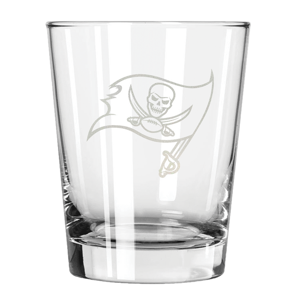 Tampa Bay Buccaneers 15oz Old Fashioned w/Etched Logo