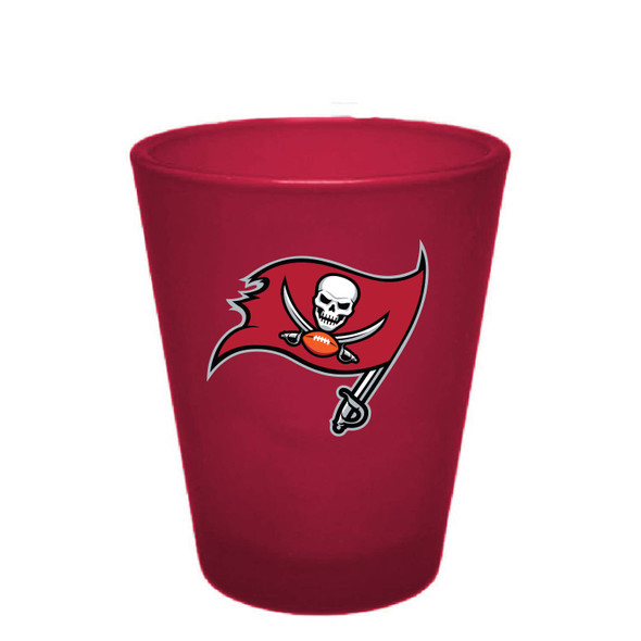 Tampa Bay Buccaneers 2oz Frosted Shot Glass