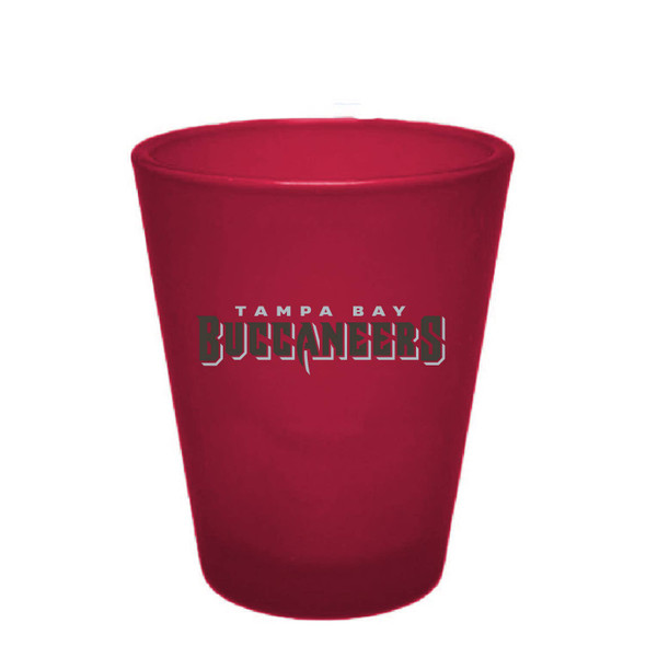 Tampa Bay Buccaneers 2oz Frosted Shot Glass