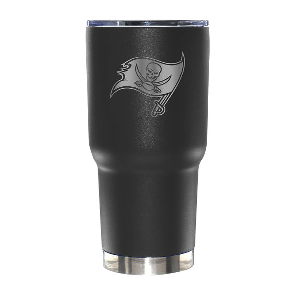Tampa Bay Buccaneers 30oz Black Etched Tumbler