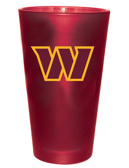 Washington Commanders 16oz Color Frosted Pint Color Logo